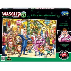 1000 pc Wasgij Puzzle Christmas #21 A Very Merry Makeover - Christmas 2025 COMING SOON